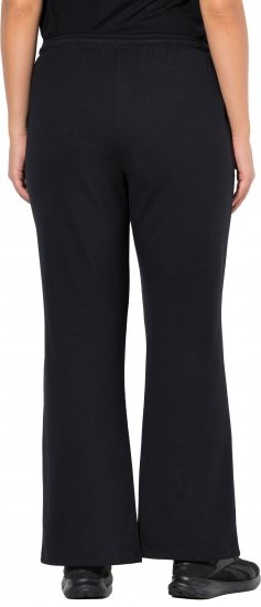 Ulla Popken Tracksuit Pants Black - Džíny & Nohavice vo Veľkých Veľkostiach – Plus Size - 