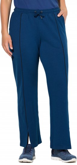 Ulla Popken Tracksuit Pants Blue - Džíny & Nohavice vo Veľkých Veľkostiach – Plus Size - 