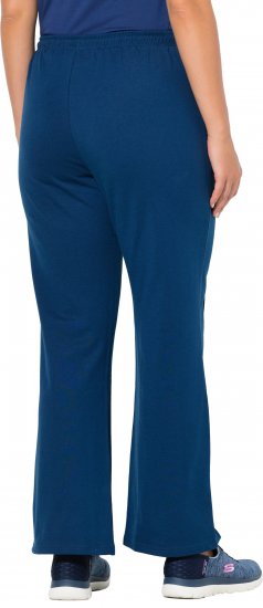 Ulla Popken Tracksuit Pants Blue - Džíny & Nohavice vo Veľkých Veľkostiach – Plus Size - 