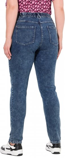 Ulla Popken Jersey Slim Leg Jeans Denim Blue - Džíny & Nohavice vo Veľkých Veľkostiach – Plus Size - 
