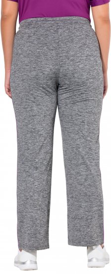 Ulla Popken Quick Drying Jogging Pants Grey - Džíny & Nohavice vo Veľkých Veľkostiach – Plus Size - 