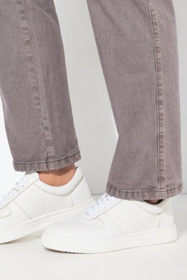 Ulla Popken Tapered Leg Mony Pants Black - Nohavice - Nohavice pre ženy vo veľkých veľkostiach