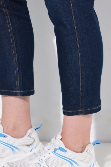 Ulla Popken Cropped Jeggings Denim Blue - Nohavice - Nohavice pre ženy vo veľkých veľkostiach