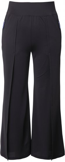 Ulla Popken Split Leg Uv Protective Pants Black - Džíny & Nohavice vo Veľkých Veľkostiach – Plus Size - 