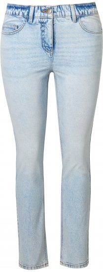 Ulla Popken Slim Leg Stretch Fit Jeans Light Blue Denim - Džíny & Nohavice vo Veľkých Veľkostiach – Plus Size - 