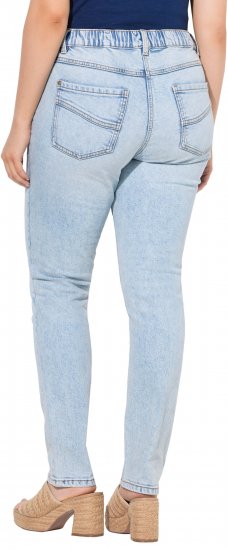 Ulla Popken Slim Leg Stretch Fit Jeans Light Blue Denim - Džíny & Nohavice vo Veľkých Veľkostiach – Plus Size - 