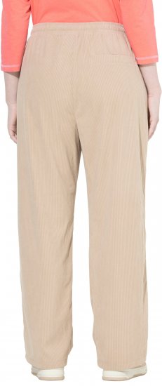 Ulla Popken Corduroy Elastic Waist Pants Brown - Džíny & Nohavice vo Veľkých Veľkostiach – Plus Size - 
