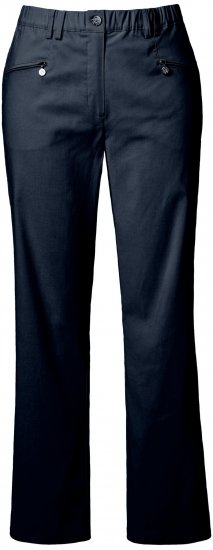Ulla Popken Thermal Stretch Fit Mony Pants Navy - Džíny & Nohavice vo Veľkých Veľkostiach – Plus Size - 