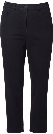 Ulla Popken Stretch Fit Mom Jeans Black - Džíny & Nohavice vo Veľkých Veľkostiach – Plus Size - 