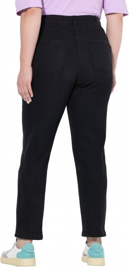 Ulla Popken Stretch Fit Mom Jeans Black - Džíny & Nohavice vo Veľkých Veľkostiach – Plus Size - 