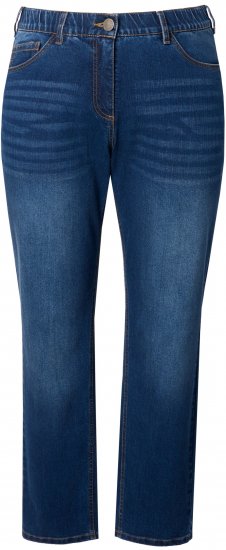 Ulla Popken Stretch Fit Boyfriend Jeans Blue - Džíny & Nohavice vo Veľkých Veľkostiach – Plus Size - 