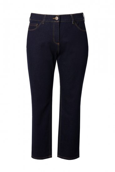 Ulla Popken Stretch Fit Boyfriend Jeans Denim Blue - Džínsy - Dámske džínsy veľkých veľkostí