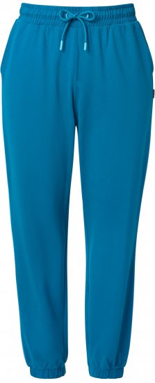 Ulla Popken Contrast Piping Joggers Blue - Džíny & Nohavice vo Veľkých Veľkostiach – Plus Size - 