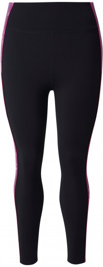 Ulla Popken Quick Drying Botanical Print Sport Leggings Black - Džíny & Nohavice vo Veľkých Veľkostiach – Plus Size - 