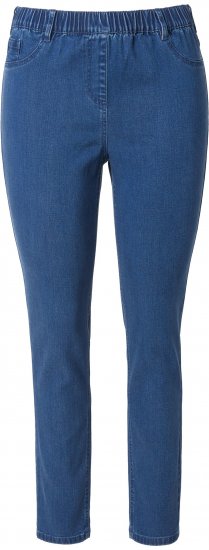 Ulla Popken Denim Five Pocket Jeggings Blue Denim - Džíny & Nohavice vo Veľkých Veľkostiach – Plus Size - 