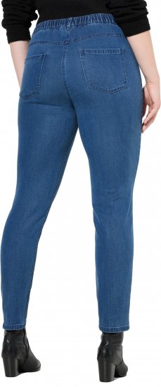 Ulla Popken Denim Five Pocket Jeggings Blue Denim - Džíny & Nohavice vo Veľkých Veľkostiach – Plus Size - 