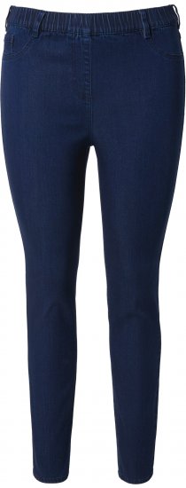 Ulla Popken Denim Five Pocket Jeggings Denim Blue - Džíny & Nohavice vo Veľkých Veľkostiach – Plus Size - 
