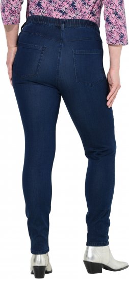 Ulla Popken Denim Five Pocket Jeggings Denim Blue - Džíny & Nohavice vo Veľkých Veľkostiach – Plus Size - 