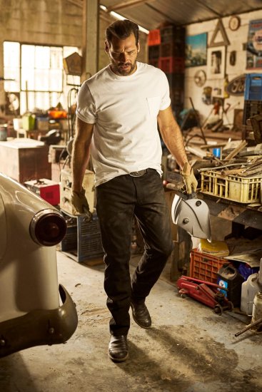 JP1880 Leather Pants Regular Fit Buffalo Nubuck Dark Brown - Džínsy & nohavice - Džínsy a Nohavice - W40-W70