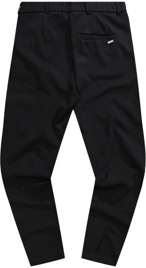 JP1880 Chino Jersey Trousers Flexnamic Black TALL - PÁNSKE OBLEČENIE MT-6XLT - Veľkosti pre VYSOKÝCH