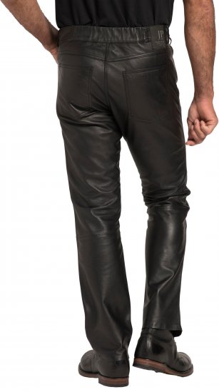 JP1880 Leather Pants Regular Fit Finest Lamb Nappa Black - Džínsy & nohavice - Džínsy a Nohavice - W40-W70