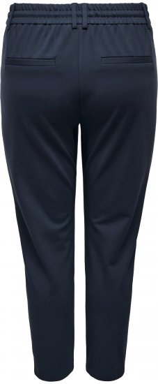 Only Carmakoma Goldtrash Classic Pants Navy - Nohavice - 
