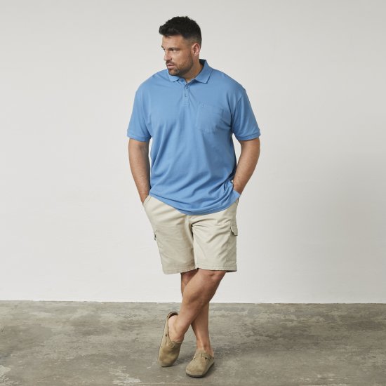 North Latitude 61011 Piké Polokošeľa Modrá - Polokošele - Polokošele 2XL-8XL