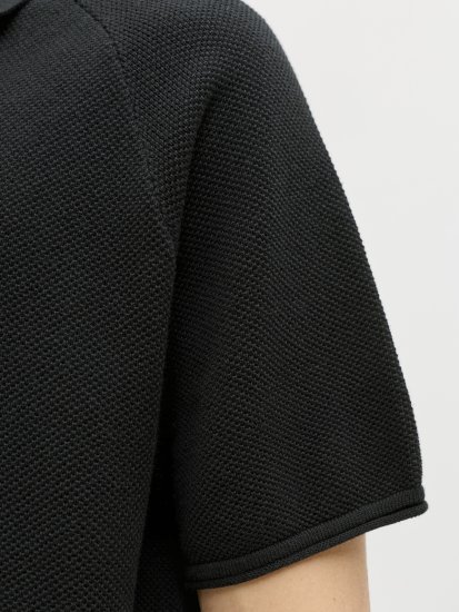 Jack & Jones Hill Polokošeľa S Krátkym Rukávom Čierna - Polokošele - Polokošele 2XL-8XL