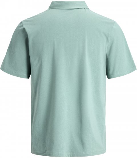 Jack & Jones Brandon Short Sleeve Polo Turquoise - Polokošele - Polokošele 2XL-8XL