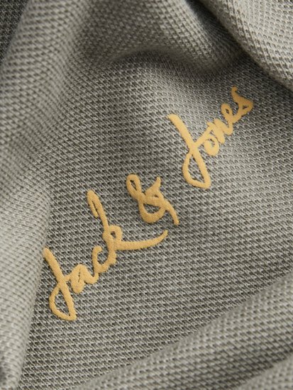 Jack & Jones Blaze Short Sleeve Polo Grey - Polokošele - Polokošele 2XL-8XL