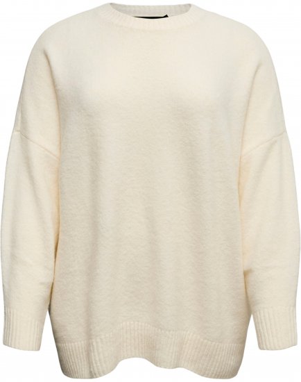 Vero Moda Boom Long Sleeve Pullover Birch - Pletené svetre - 