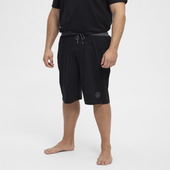 North Latitude Pyjama Shorts Black - Pyžamá a domáce oblečenie - Pyžamá a domáce oblečenie 2XL-10XL