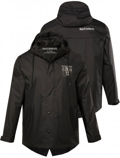JP1880 Iron Maiden Rain Jacket Black - Športové oblečenie - Sportovní Oblečení 2XL-10XL