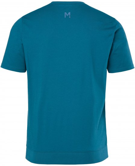 Men Plus T-Shirt Short Sleeve Lagoon Green - Tričká - Nadrozmerné tričká - 2XL-14XL