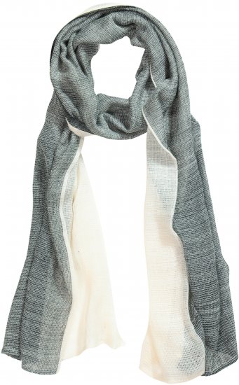 Ulla Popken Two Tone Scarf Grey - Doplnky - 
