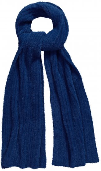 Ulla Popken Ribbed Knit Scarf Navy - Doplnky - 