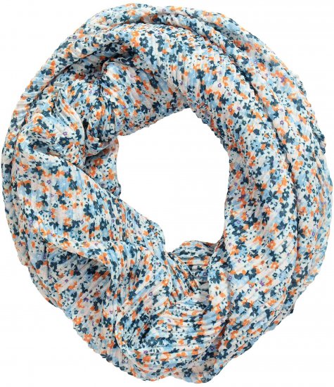 Ulla Popken Ditsy Floral Infinity Scarf Off-White - Doplnky - 