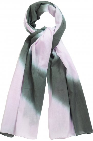 Ulla Popken Batik Striped Scarf Lavender - Doplnky - 