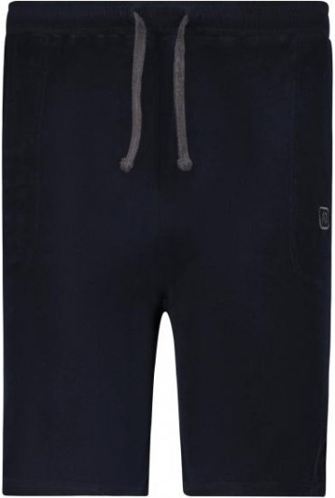 Adamo Terry Shorts Navy - Šortky - Šortky W40-W60
