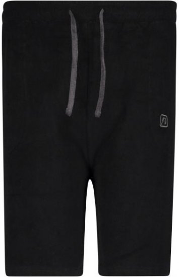 Adamo Terry Shorts Black - Šortky - Šortky W40-W60