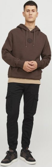 Jack & Jones Paul Flake Cargo Pants Black - Džínsy & nohavice - Džínsy a Nohavice - W40-W70