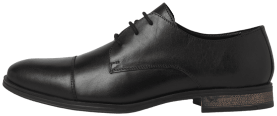Jack & Jones Raymond Leather Shoes Anthracite - Pánske topánky 40-52 - 
