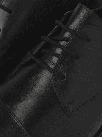 Jack & Jones Raymond Leather Shoes Anthracite - Pánske topánky 40-52 - 