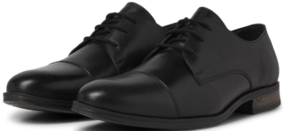 Jack & Jones Raymond Leather Shoes Anthracite - Pánske topánky 40-52 - 