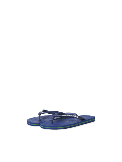 Jack & Jones Basic Flip Flop Slippers Blue Quartz - Pánske topánky 40-52 - 