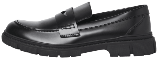Jack & Jones Baker Loafers Anthracite - Pánske topánky 40-52 - 
