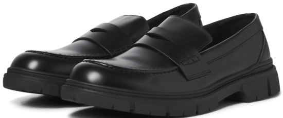 Jack & Jones Baker Loafers Anthracite - Pánske topánky 40-52 - 
