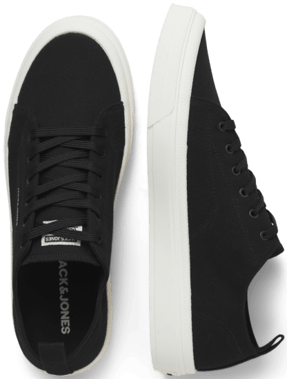 Jack & Jones Bayswater Canvas Sneakers Anthracite - Pánske topánky 40-52 - 
