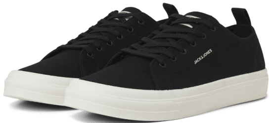 Jack & Jones Bayswater Canvas Sneakers Anthracite - Pánske topánky 40-52 - 