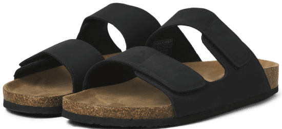 Jack & Jones Central Strap Sandals Anthracite - Pánske topánky 40-52 - 